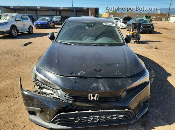 2HGFE2F54PH527377 2023 HONDA CIVIC Black წინა ხედი