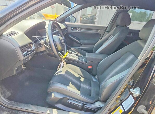 2HGFE2F54PH531249 2023 HONDA CIVIC Black Vista interior delantera