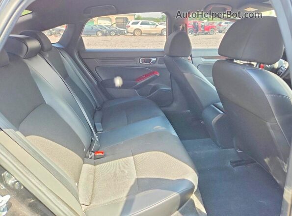 2HGFE2F54PH531249 2023 HONDA CIVIC Black Vista de los asientos traseros
