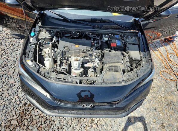 2HGFE2F54PH531249 2023 HONDA CIVIC Black Vista interior trasera