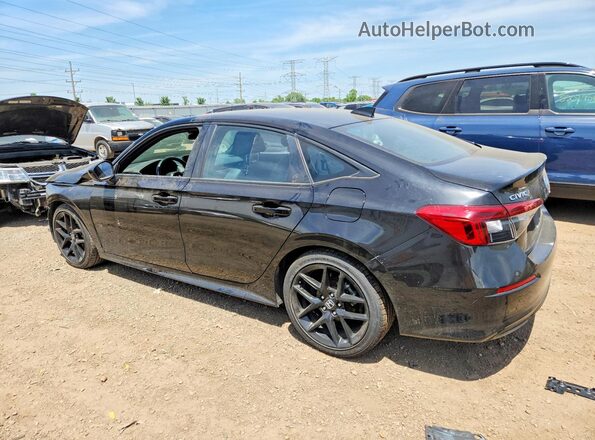 2HGFE2F54PH557219 2023 HONDA CIVIC Black Tył lewy