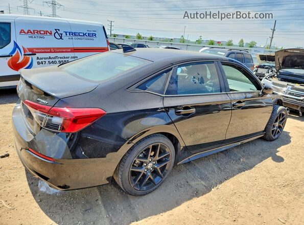 2HGFE2F54PH557219 2023 HONDA CIVIC Black Tył prawy