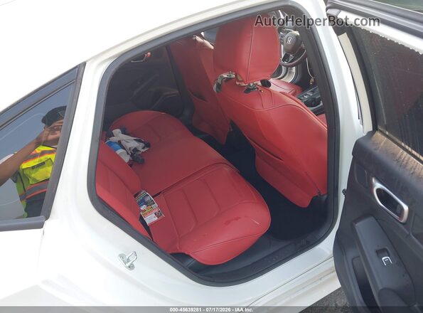 2HGFE2F54PH560976 2023 HONDA CIVIC White Widok naklejki z numerem VIN