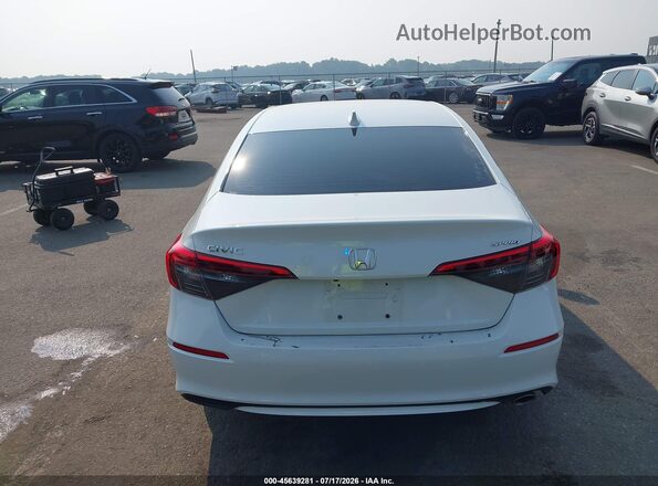 2HGFE2F54PH560976 2023 HONDA CIVIC White Widok wnętrza 360 stopni
