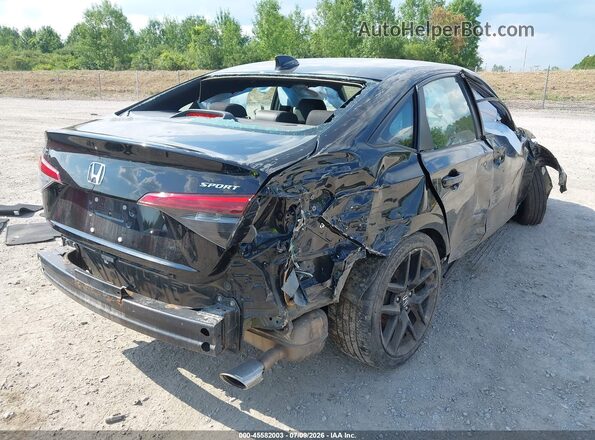 2HGFE2F54PH563280 2023 HONDA CIVIC Black Tył prawy