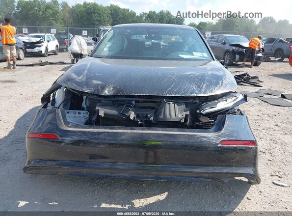 2HGFE2F54PH563280 2023 HONDA CIVIC Black Widok wnętrza z tyłu