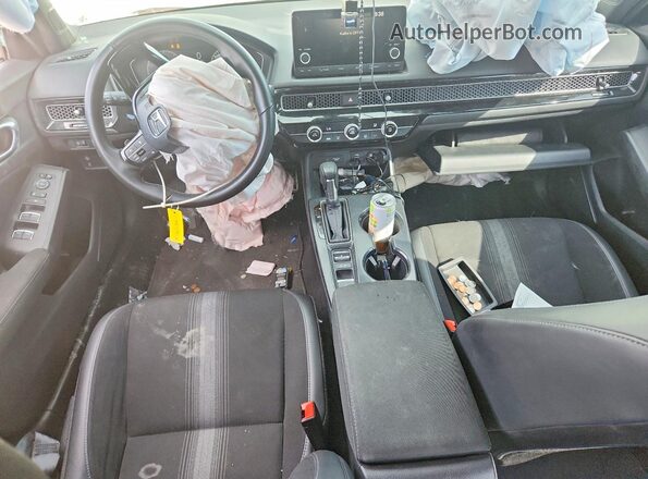 2HGFE2F54PH571119 2023 HONDA CIVIC White წინა პანელის ხედი