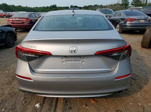 2HGFE2F54RH513790 2024 HONDA CIVIC Silver Widok z tyłu