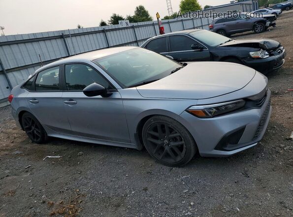 2HGFE2F54RH513790 2024 HONDA CIVIC Silver Przód prawy