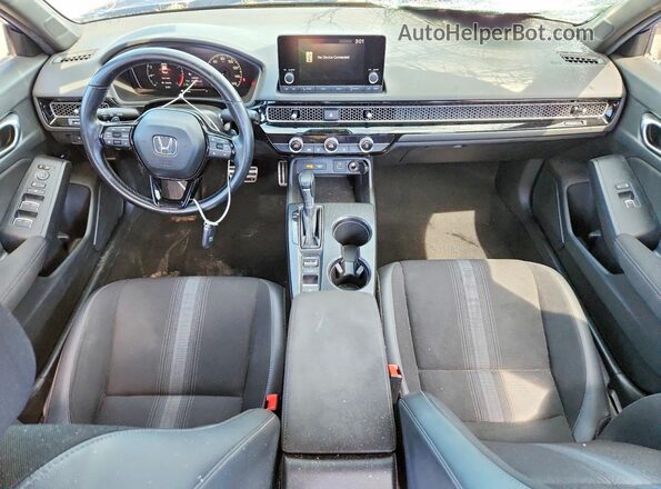 2HGFE2F54RH524319 2024 HONDA CIVIC Blue Вид панелі приладів