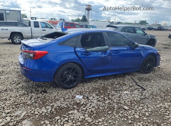 2HGFE2F54RH524319 2024 HONDA CIVIC Blue Задня права чверть