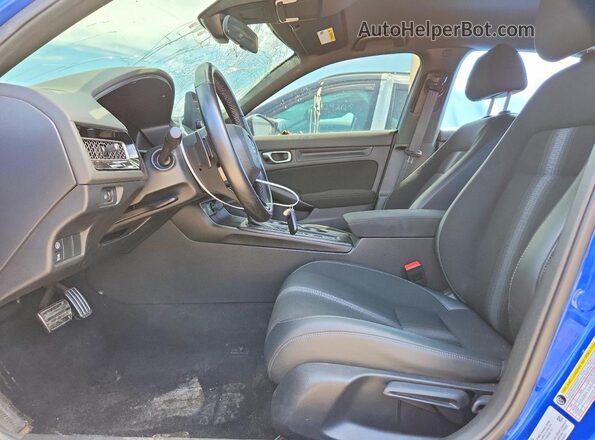 2HGFE2F54RH524319 2024 HONDA CIVIC Blue Вид салону спереду