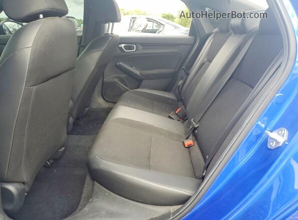 2HGFE2F54RH524319 2024 HONDA CIVIC Blue Вид задніх сидінь