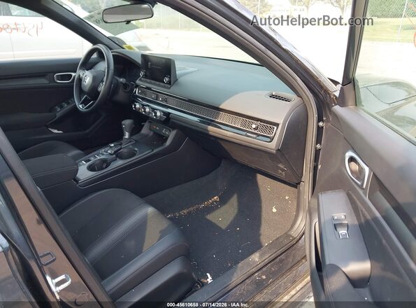 2HGFE2F54RH533621 2024 HONDA CIVIC Gray წინა სალონის ხედი