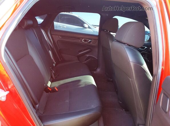 2HGFE2F54RH560169 2024 HONDA CIVIC Red Widok tylnych siedzeń