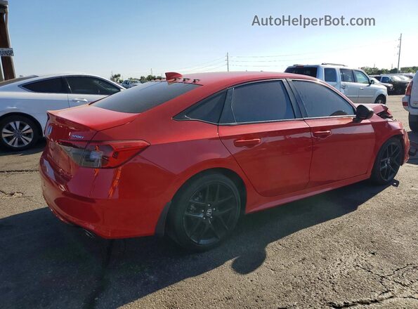 2HGFE2F54RH560169 2024 HONDA CIVIC Red Tył prawy