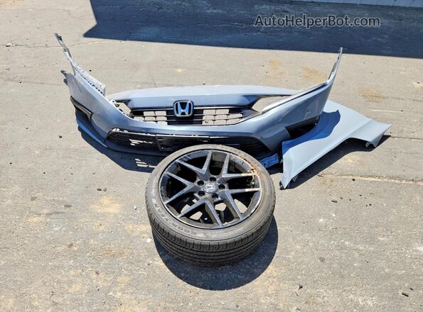 2HGFE2F54RH560298 2024 HONDA CIVIC Gray Շարժիչի բաժամունքի տեսք