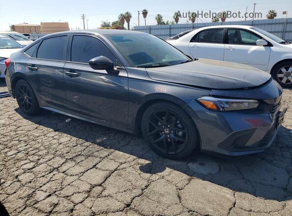 2HGFE2F54RH577442 2024 HONDA CIVIC Gray Передня права чверть