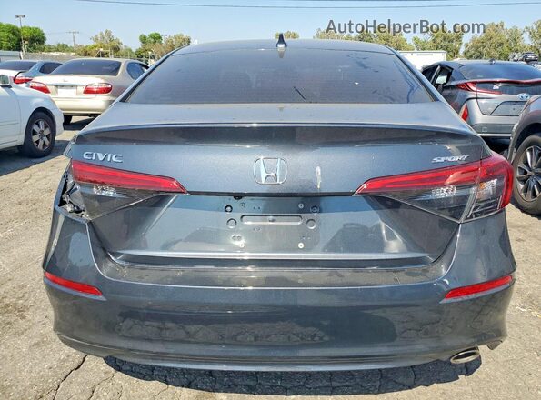 2HGFE2F54RH577442 2024 HONDA CIVIC Gray Вид ззаду