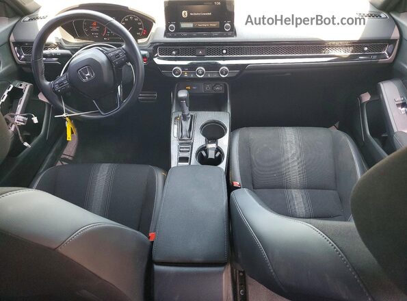 2HGFE2F54RH577442 2024 HONDA CIVIC Gray Вид панелі приладів