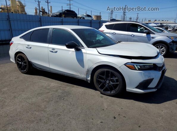 2HGFE2F54RH582267 2024 HONDA CIVIC White Przód prawy