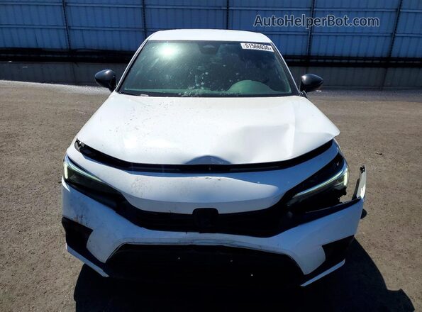 2HGFE2F54RH582267 2024 HONDA CIVIC White Widok z przodu