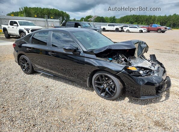2HGFE2F54SH512631 2025 HONDA CIVIC Black წინა მარჯვენა