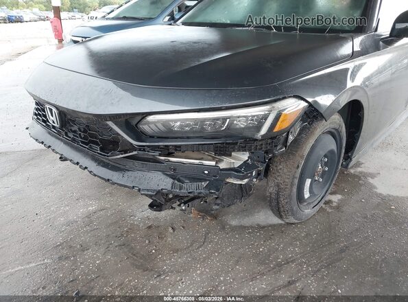 2HGFE2F54SH513665 2025 HONDA CIVIC Gray Սարքավորումների վահանակի տեսք