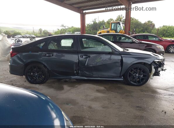 2HGFE2F54SH513665 2025 HONDA CIVIC Gray Սալոնի 360 աստիճան տեսք