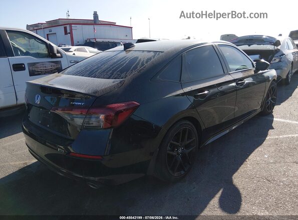2HGFE2F54SH522317 2025 HONDA CIVIC Black Trasero derecho
