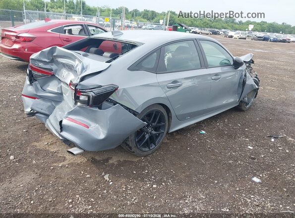 2HGFE2F54SH533818 2025 HONDA CIVIC Gray Trasero derecho