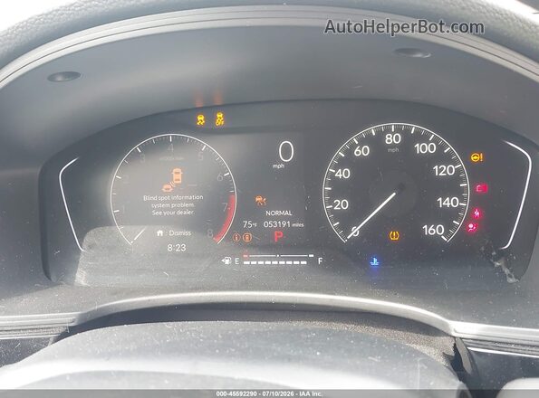 2HGFE2F54SH533818 2025 HONDA CIVIC Gray Vista de los asientos traseros