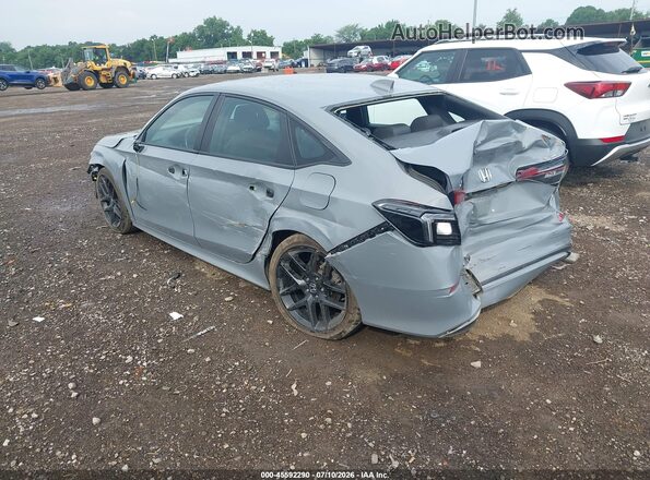 2HGFE2F54SH533818 2025 HONDA CIVIC Gray Trasero izquierdo