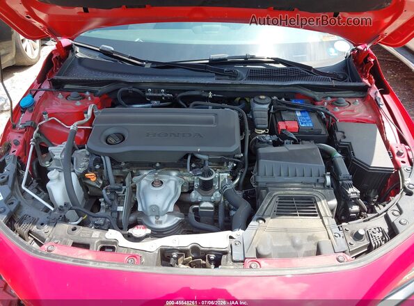 2HGFE2F54SH548240 2025 HONDA CIVIC Красный Вид сзади
