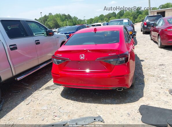 2HGFE2F54SH548240 2025 HONDA CIVIC Красный 
