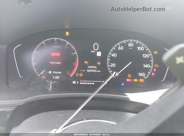 2HGFE2F54SH565426 2025 HONDA CIVIC White უკანა სავარძლების ხედი