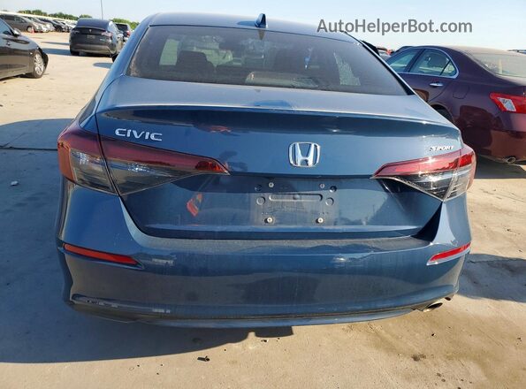 2HGFE2F54SH566558 2025 HONDA CIVIC Blue Widok z tyłu
