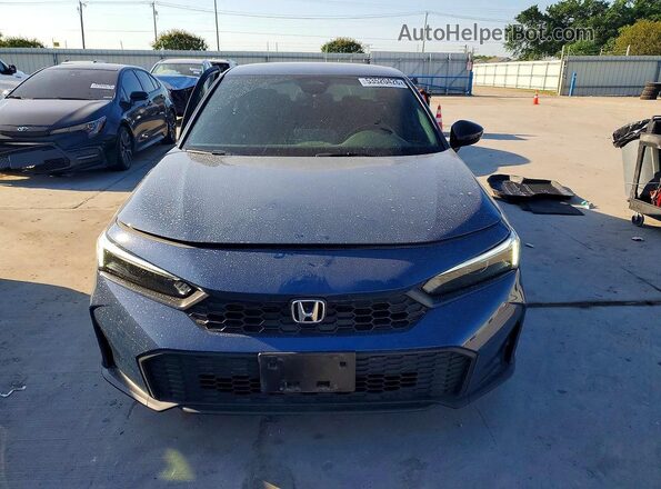 2HGFE2F54SH566558 2025 HONDA CIVIC Blue Widok z przodu
