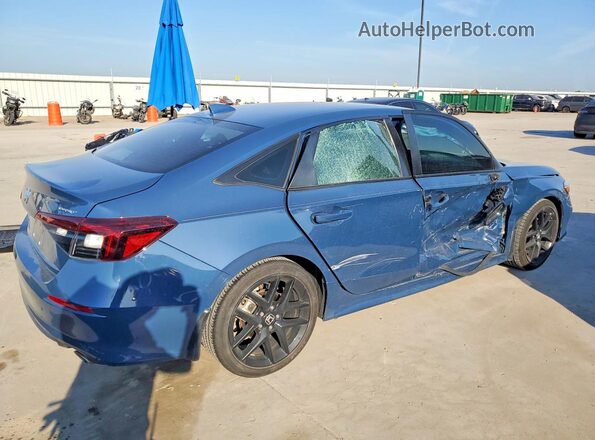 2HGFE2F54SH566558 2025 HONDA CIVIC Blue Tył prawy