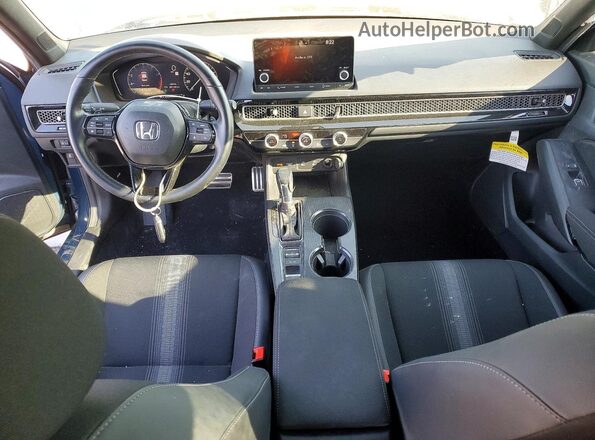 2HGFE2F54SH566558 2025 HONDA CIVIC Blue Widok deski rozdzielczej