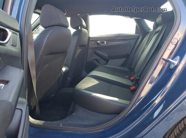 2HGFE2F54SH566558 2025 HONDA CIVIC Blue Widok tylnych siedzeń