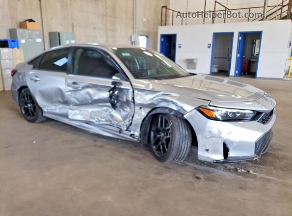 2HGFE2F54SH566785 2025 HONDA CIVIC Silver Передня права чверть