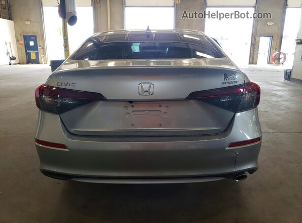 2HGFE2F54SH566785 2025 HONDA CIVIC Silver Вид ззаду