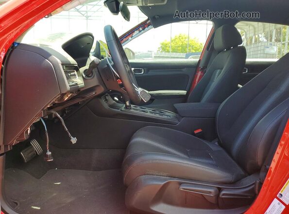 2HGFE2F54SH576801 2025 HONDA CIVIC Red წინა სალონის ხედი