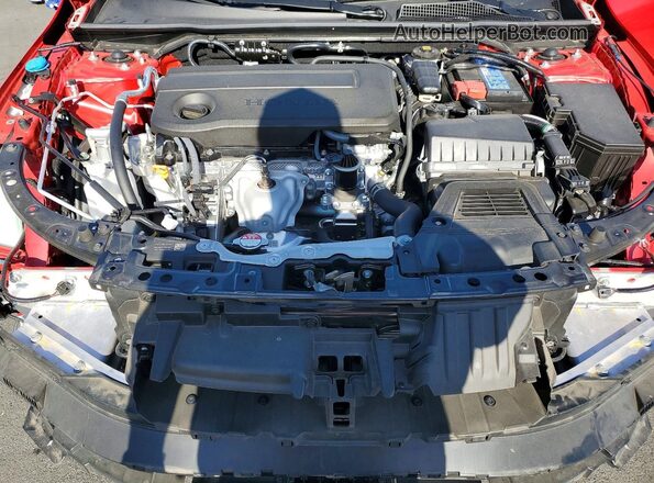 2HGFE2F54SH576801 2025 HONDA CIVIC Red უკანა სალონის ხედი