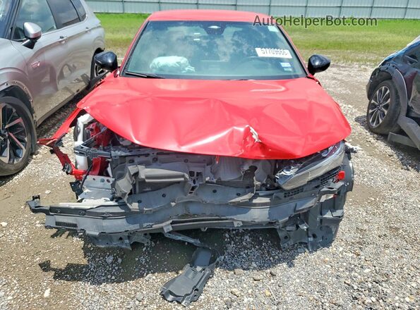 2HGFE2F54SH579424 2025 HONDA CIVIC Красный Вид спереди
