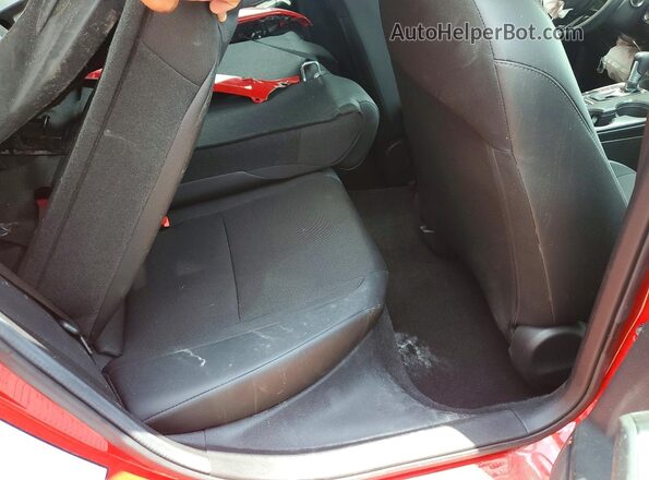 2HGFE2F54SH579424 2025 HONDA CIVIC Красный Вид задних сидений