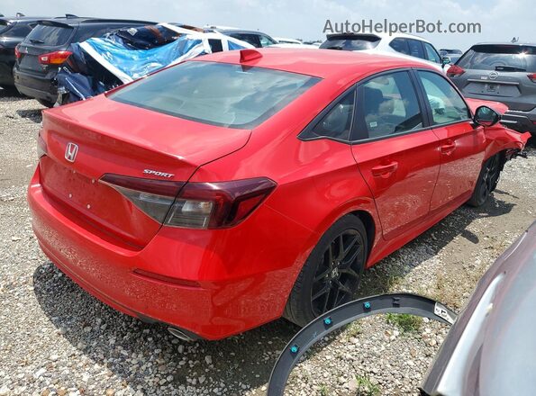 2HGFE2F54SH579424 2025 HONDA CIVIC Красный Задняя правая четверть