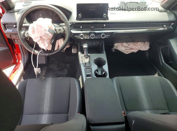 2HGFE2F54SH579424 2025 HONDA CIVIC Красный Вид панели приборов