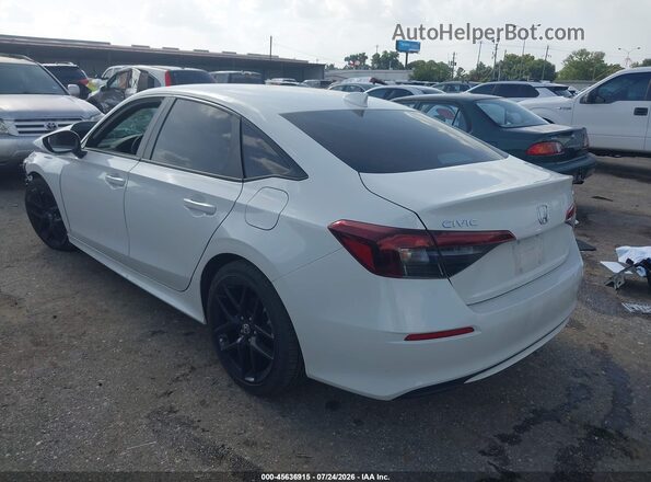 2HGFE2F54SH580010 2025 HONDA CIVIC White Trasero izquierdo